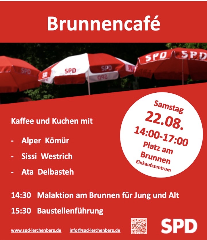 Brunnencafé am 22. August – 14-17 Uhr