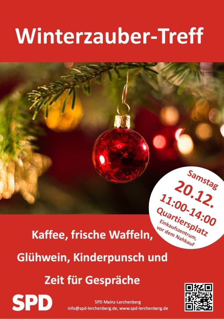 Kaffee, Glühwein …am 20. Dezember